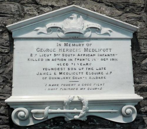 Memorial George Herbert Medlicott
