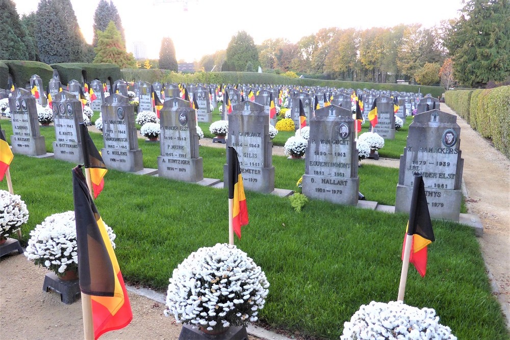 Belgian War Graves St. Pieter-Woluwe
