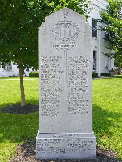 War Memorial Harisson County