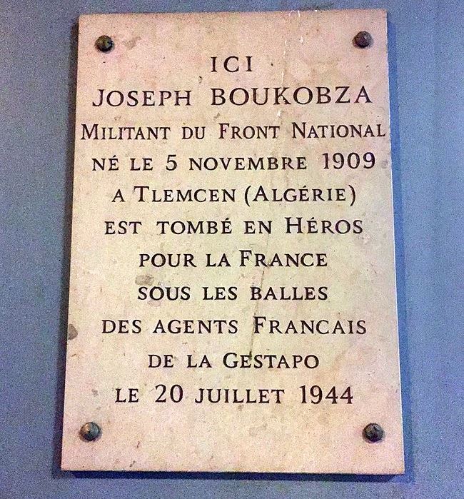 Gedenkteken Joseph Boukobza