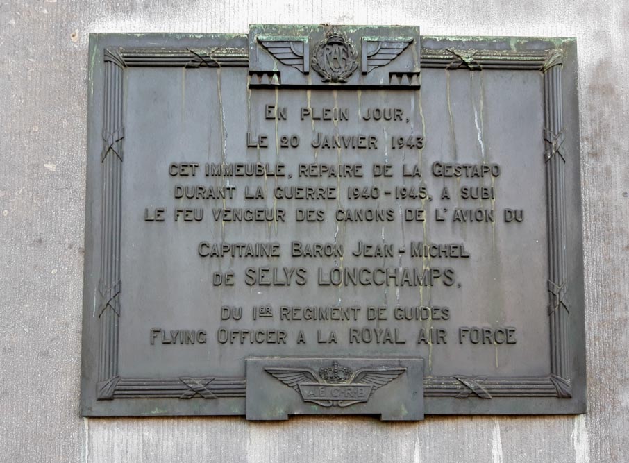 Memorial Jean de Selys Longchamps