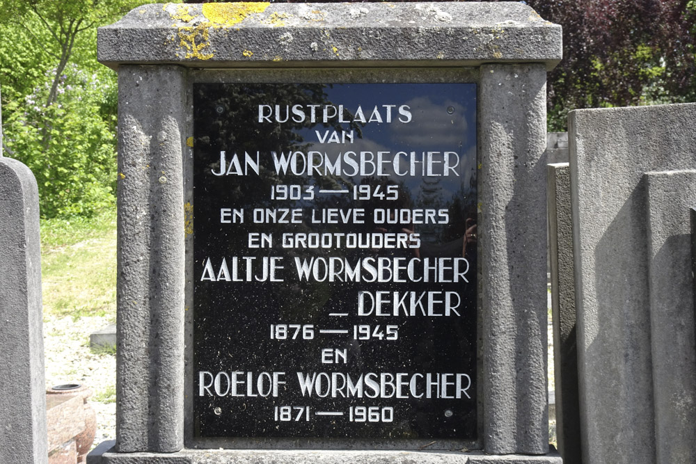 Nederlandse Oorlogsgraven Oude Algemene Begraafplaats Hoorn