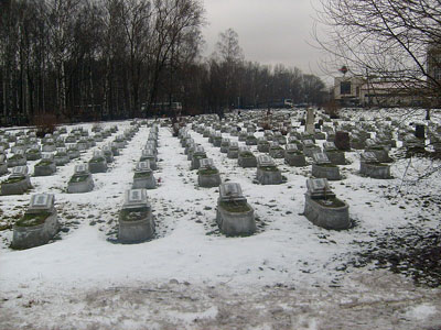 Sovjet Oorlogsgraven Begraafplaats Bolsheohtinskoe
