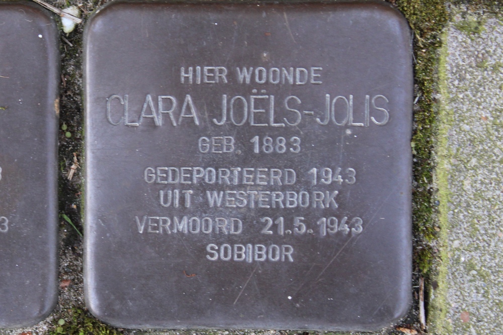 Stolperstein De Perponcherstraat 138 #4