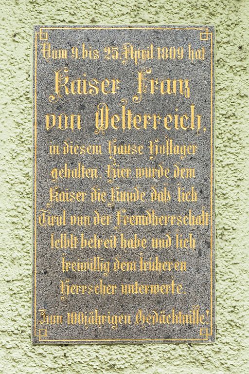 Gedenkteken Franz I