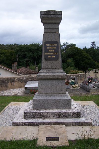 War Memorial Bernos-Beaulac