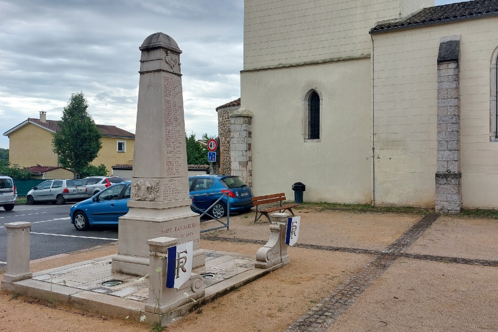 War Memorial Saint-Jean-d'Ardires