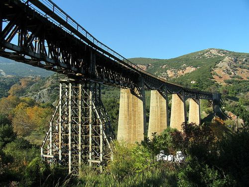 Spoorbrug Gorgopotamos
