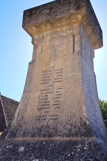 Oorlogsmonument Vzelay #3