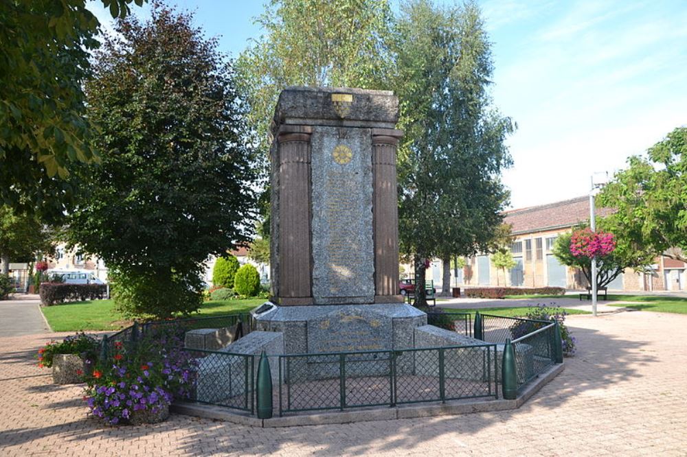 Oorlogsmonument Varennes-sur-Allier
