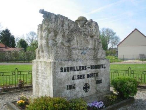 Oorlogsmonument Sauvillers-Mongival