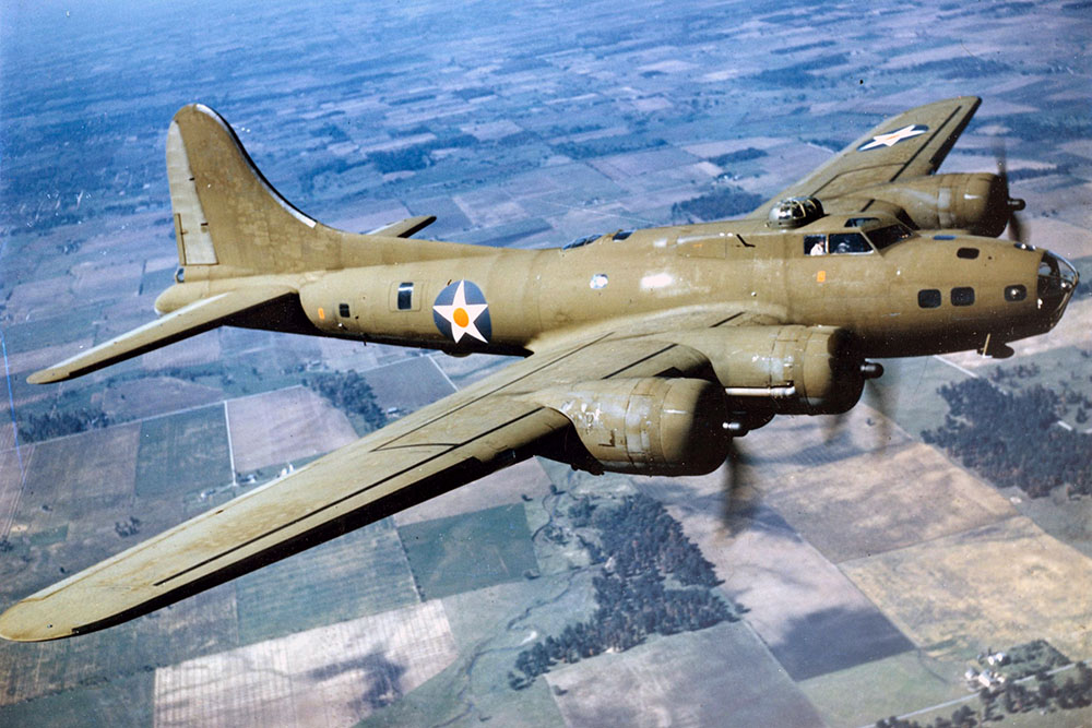 Crashlocatie B-17 Flying Fortress 42-102485