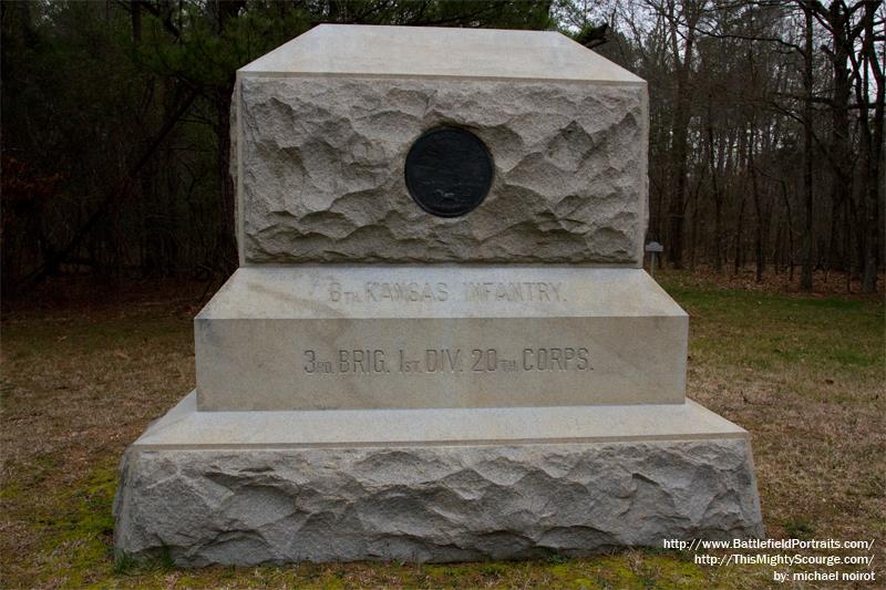 Monument 8th Kansas Infantry