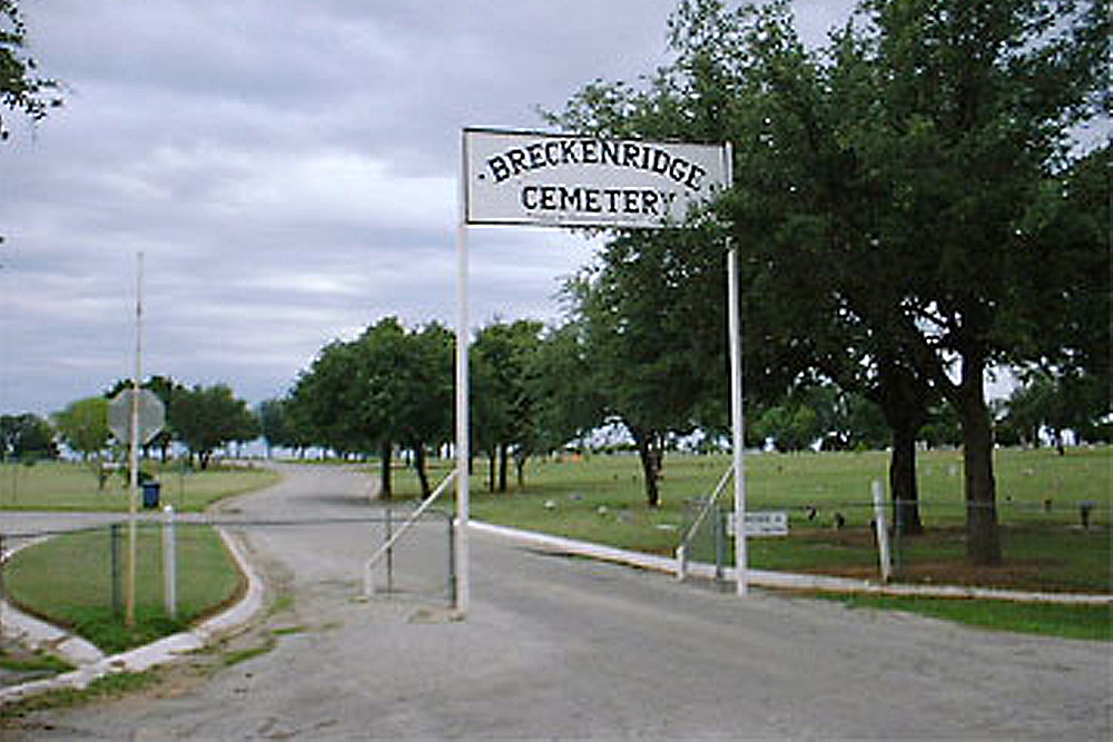 American War Grave Breckenridge Cemetery