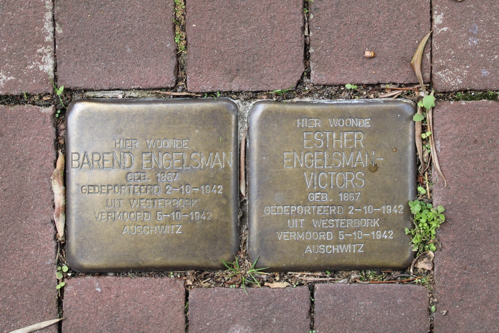 Stolpersteine Nieuwe Amstelstraat 22 #1