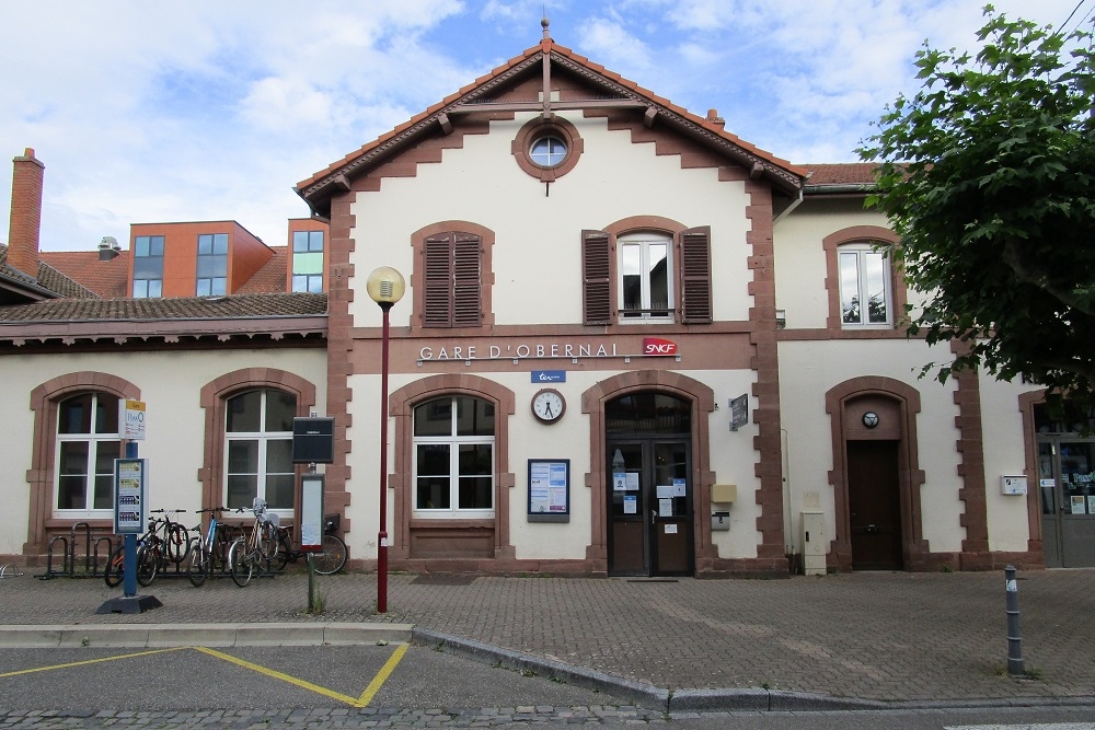 Gedenkteken station Obernai
