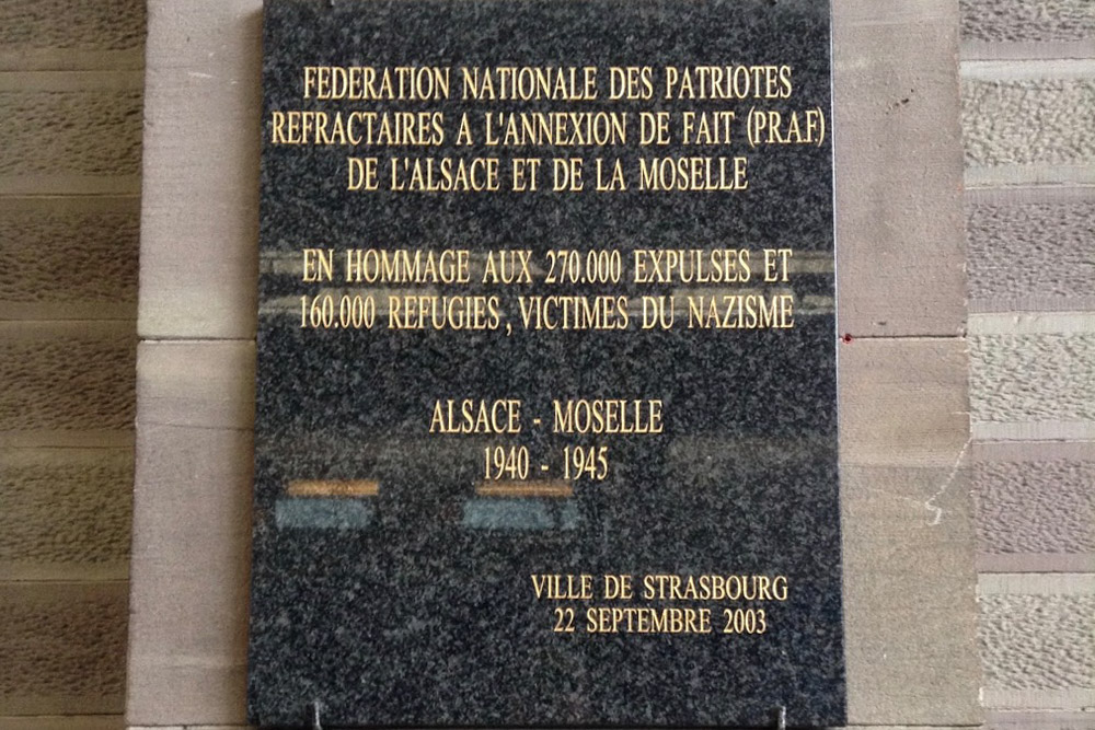 Gedenktekens Station Straatsburg