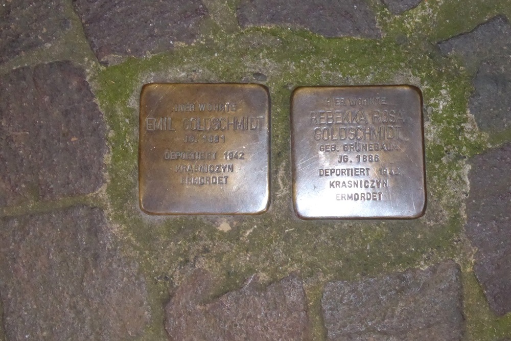 Stolpersteine Entengasse 1