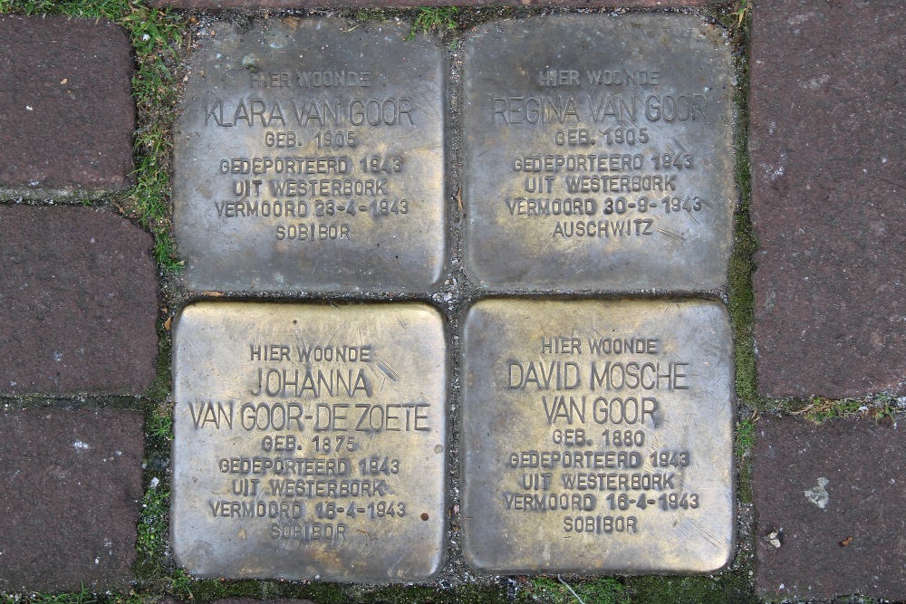 Stolpersteine Amstelstraat 34 h