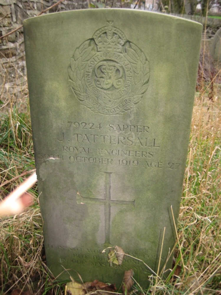 Commonwealth War Grave Stannington Wesleyan Methodist Chapelyard