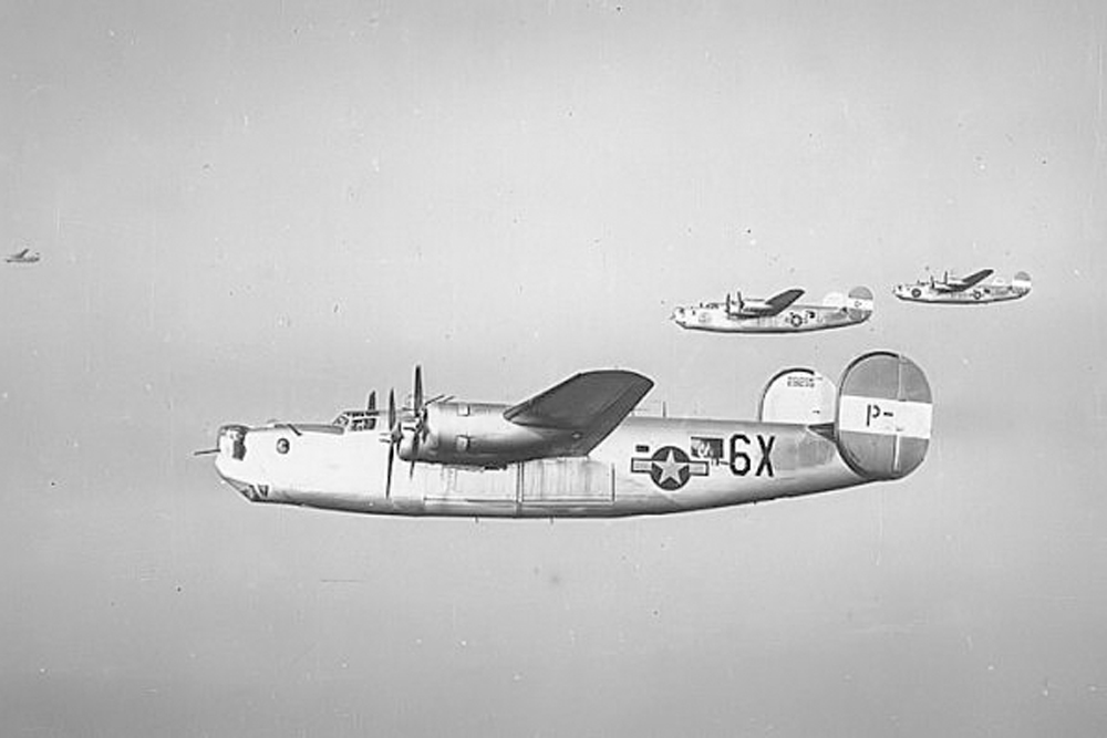 Crashlocatie B-24H 41-28615 