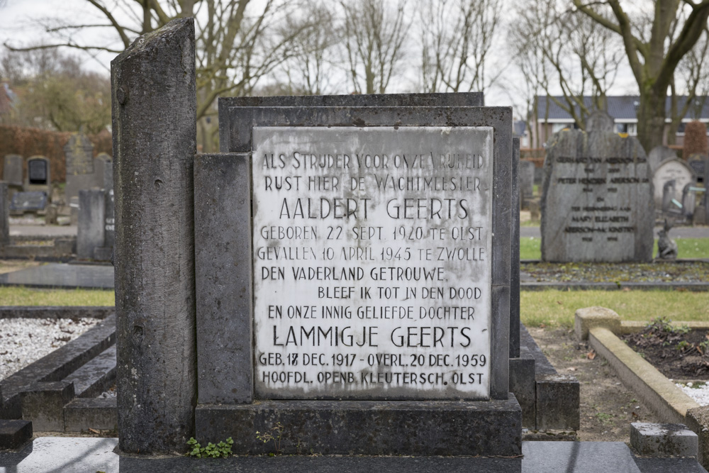 Dutch War Grave Municipal Cemetery Den Nul