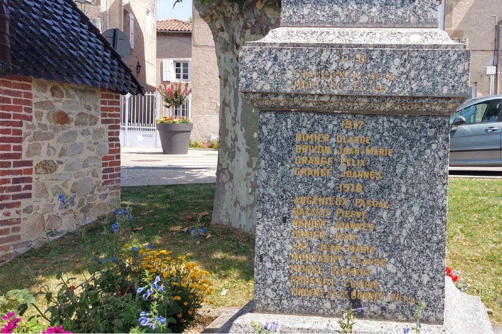 Oorlogsmonument Saint-Bonnet-les-Oules #2