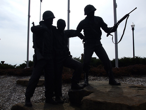 Monument Koreaanse Oorlog Evansville