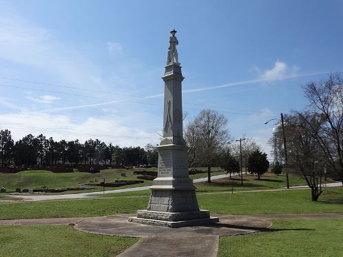 Monument Veteranen Confederates Spalding County