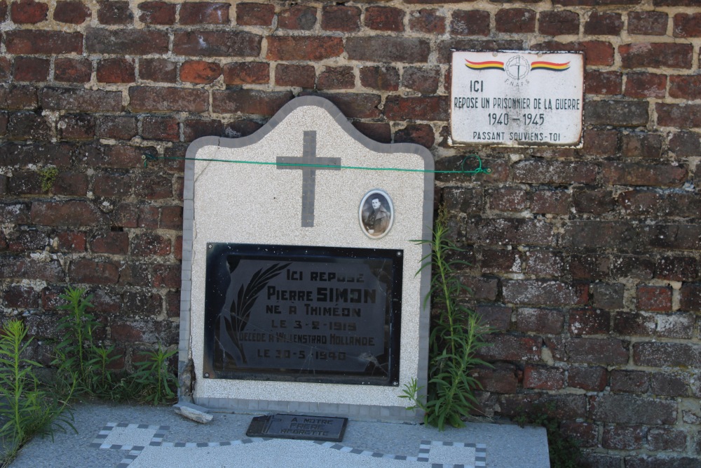 Belgian War Grave Thimon #1