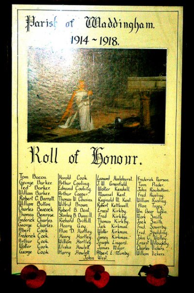Roll of Honour St. Mary and St. Peter Church