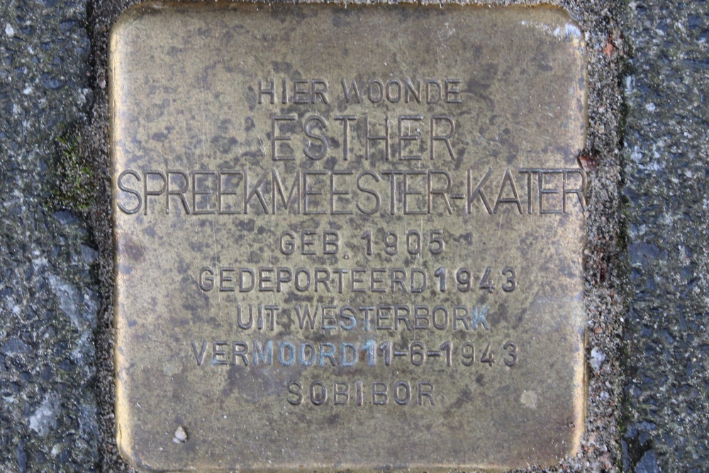 Stolpersteine Van Gaesbekestraat 27 #3