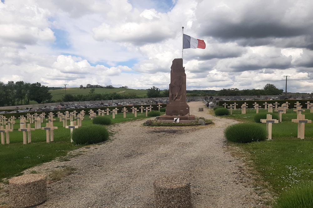 Commonwealth War Graves Szanne French section #1