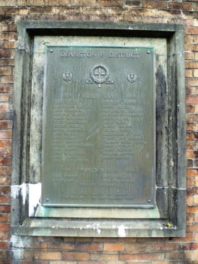 War Memorial Deanston and District