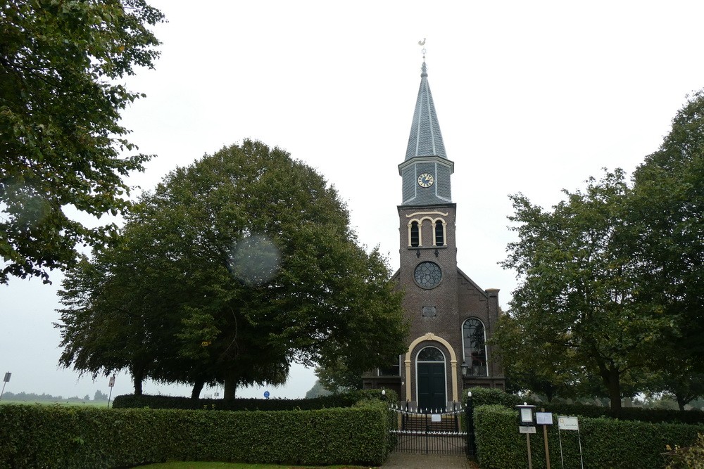 Memorial Albert Koopman Churchyard Echten #3