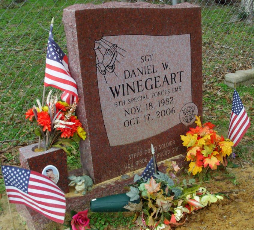 American War Grave Jordan Cemetery