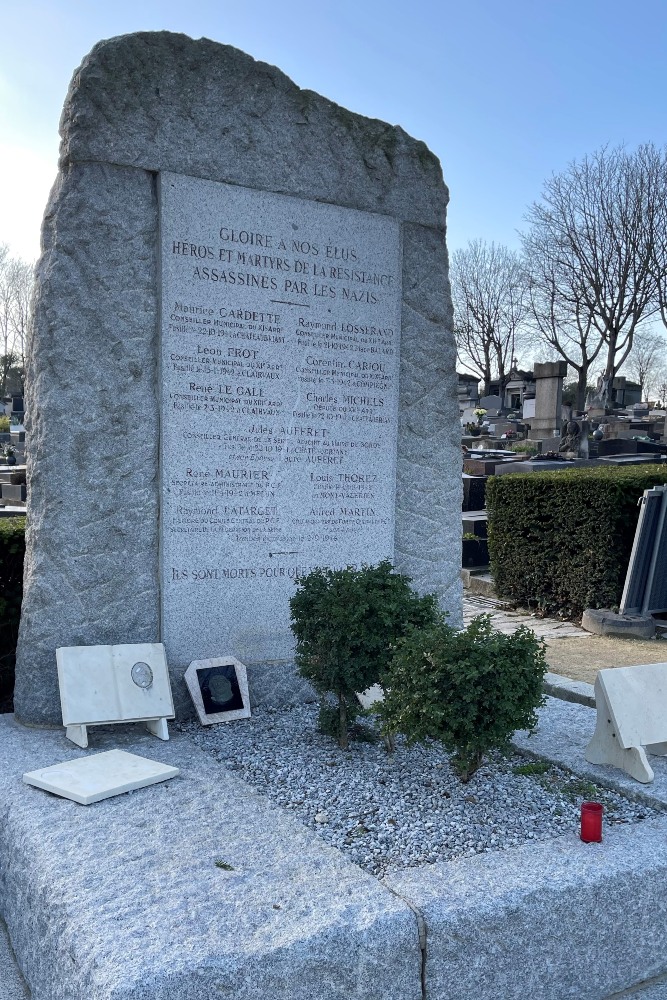 French War Graves Cimetire du Pre-Lachaise