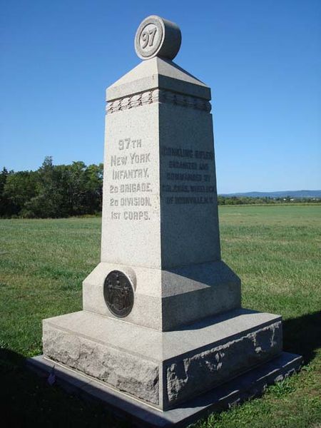 Monument 97th New York Infantry