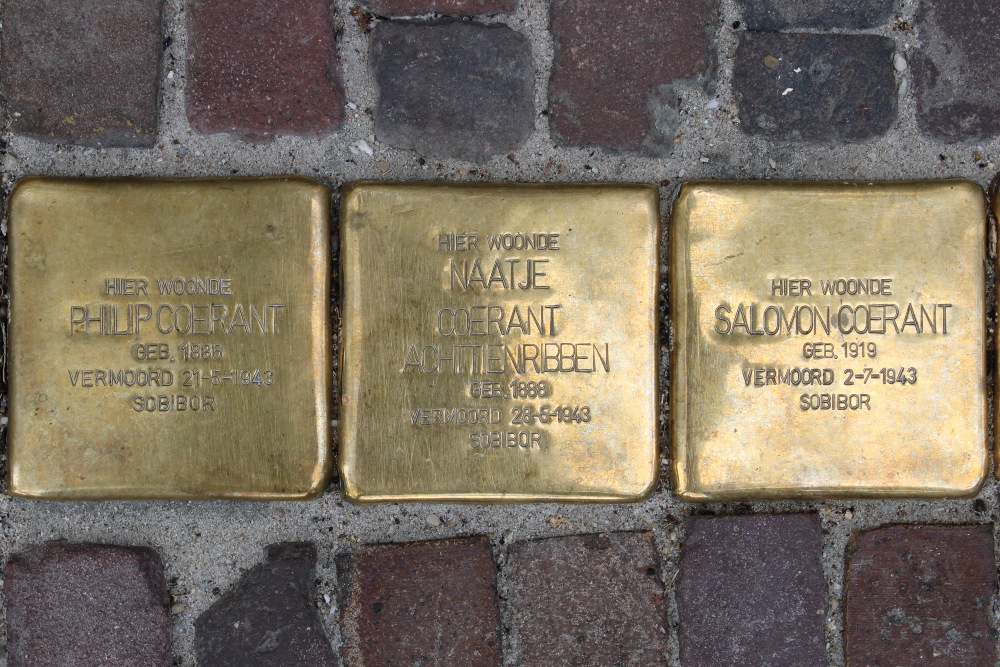 Stolpersteine Nieuwe Herengracht 19 #2