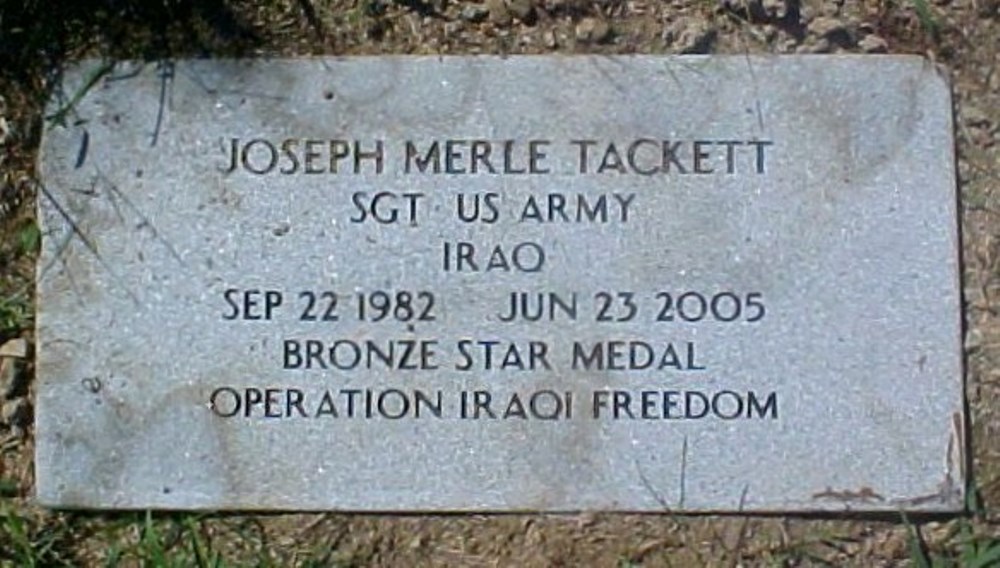 Amerikaans Oorlogsgraf Tackett Family Cemetery