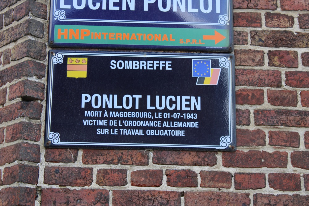 Gedenkteken Lucien Ponlot Ligny