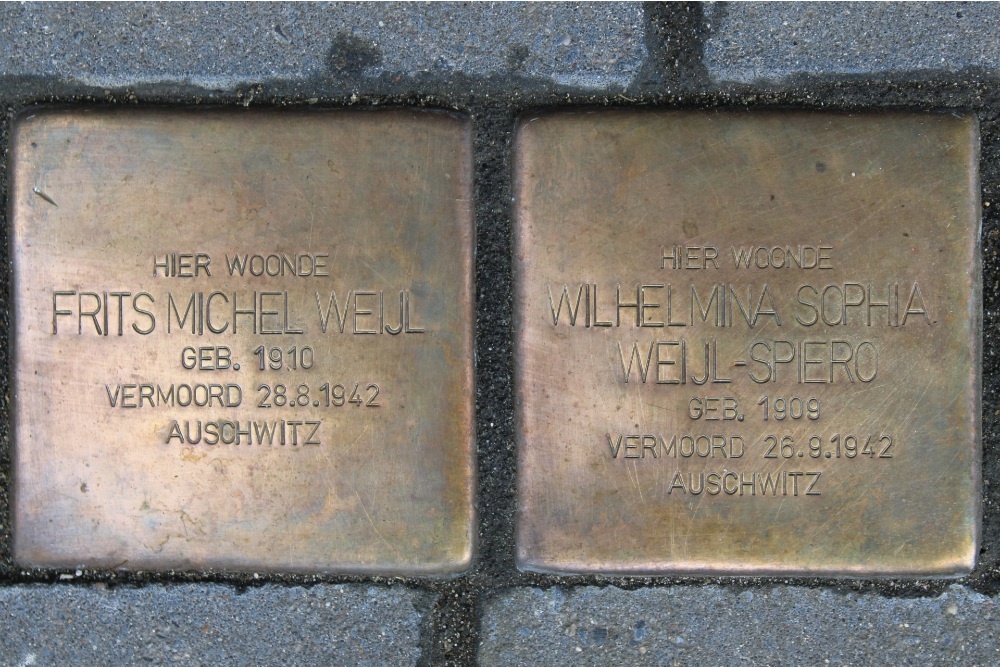 Stolpersteine Verwersstraat 60 #3