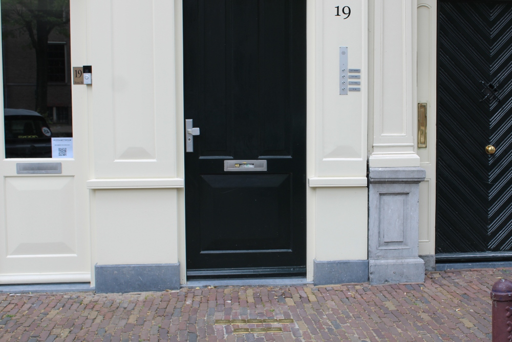 Stolpersteine Nieuwe Herengracht 19 #5