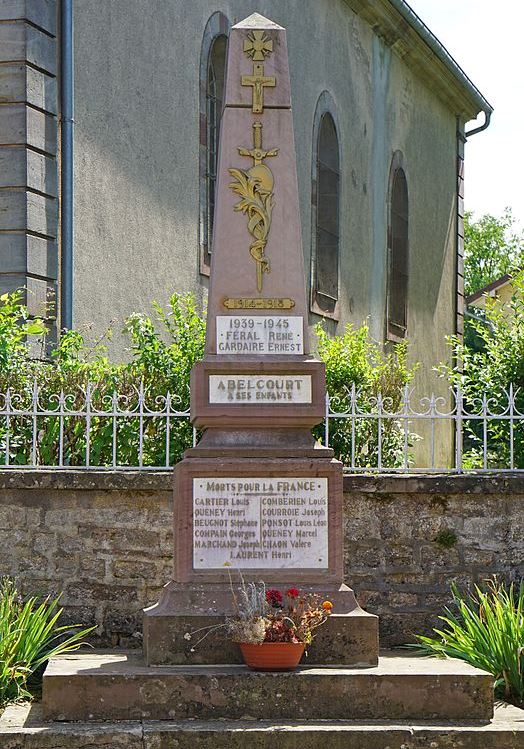 War Memorial Abelcourt