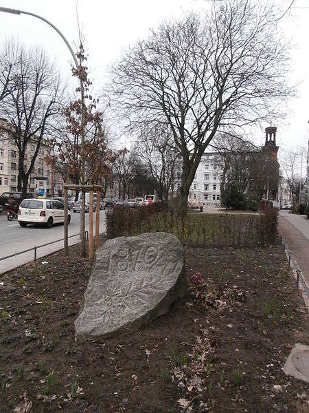Monument Frans-Duitse Oorlog Altona-Altstadt