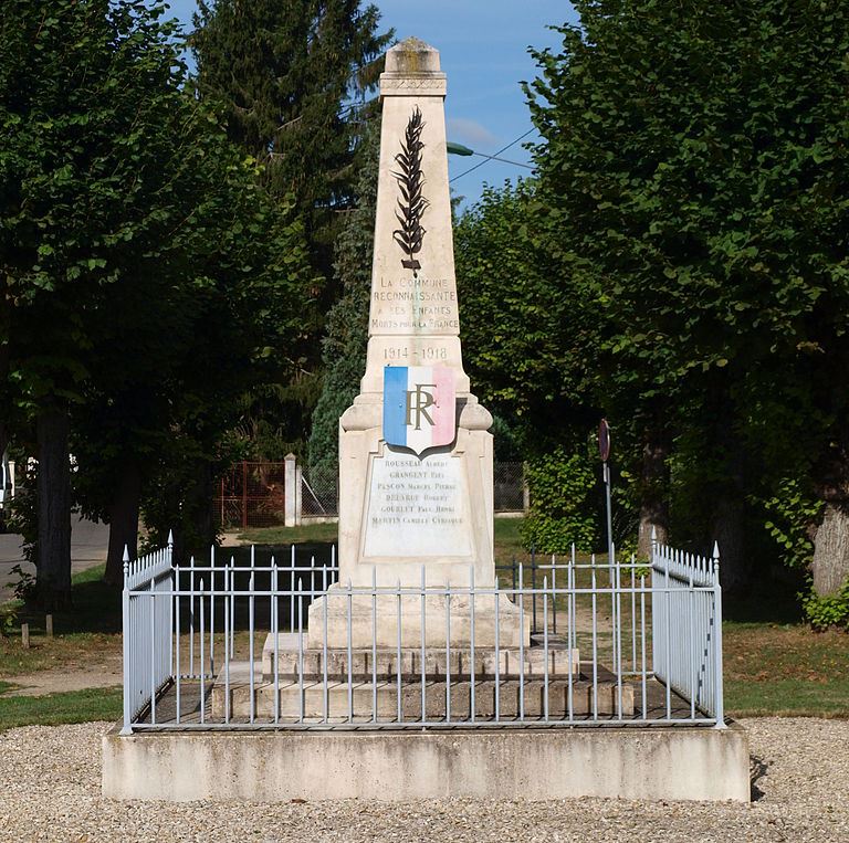 Monument Eerste Wereldoorlog Courtois-sur-Yonne