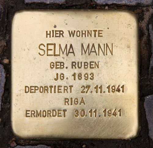 Stolpersteine Jenaer Strae 19 #2