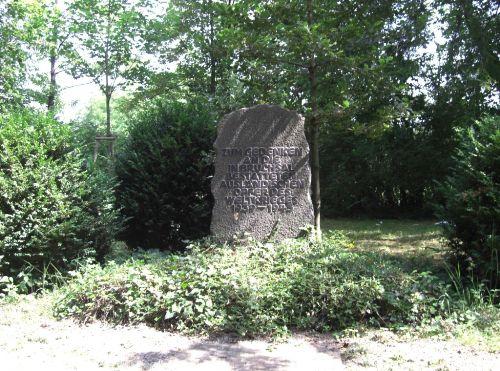 Monument Omgekomen Buitenlanders Bruchsal