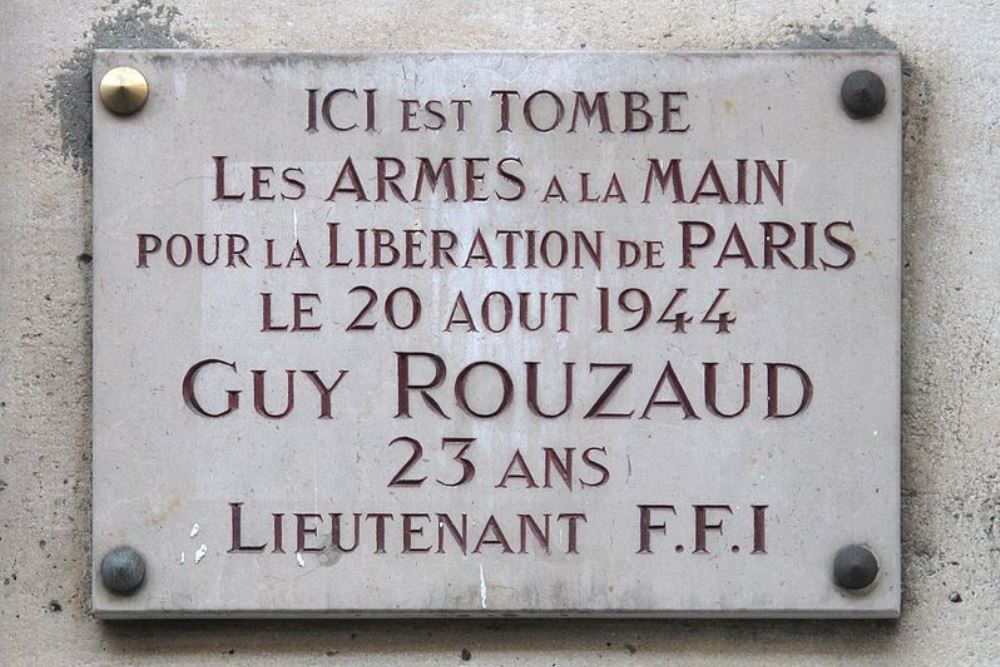 Gedenkteken Guy Rouzaud