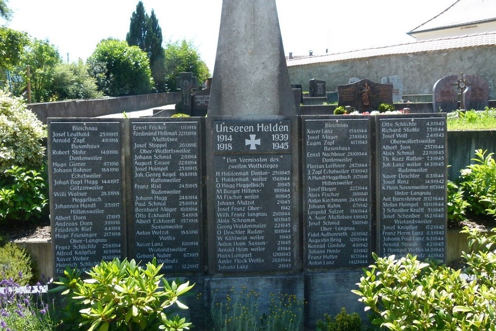 War Memorial Hiltensweiler